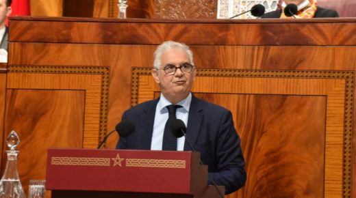 بركة: سننجز سدود صغرى بالمناطق الحدودية لتعبئة الموارد المائية
