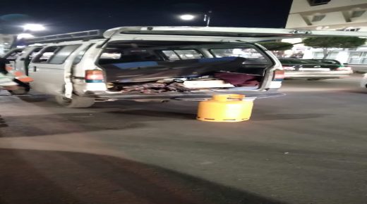 شرطة مراقبة الطرق بالعيون تضيق الخناق على “لكويرات” وتوقف مستعملي غاز البوتان.