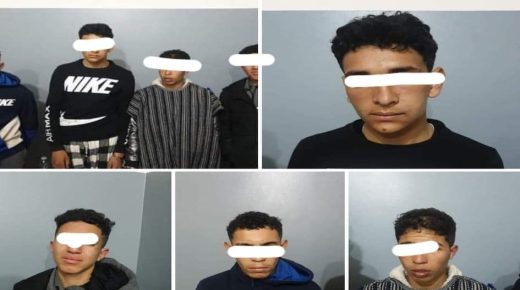 إيقاف المشتبه فيهم برشق مستعملي الطريق بالحجارة بشكل يعرض سلامتهم الجسدية للخطر