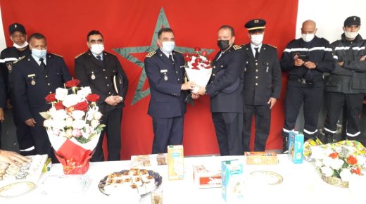 طنجة تودع الكولونيل القباج وتستقبل البديعي على رأس القيادة الجهوية للوقاية المدنية