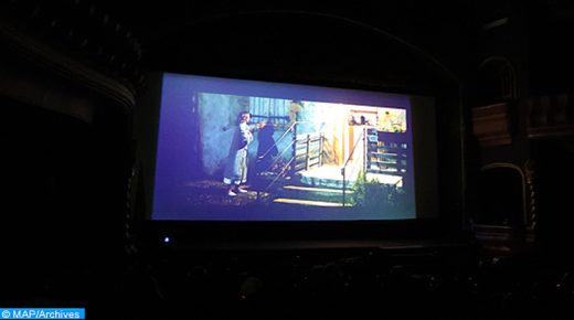 Projection, samedi (25/03/2018) à Tétouan, du film « prendre le large » du réalisateur français Gaël Morel, lors de louverture du festival du cinéma méditerranéen de Tétouan