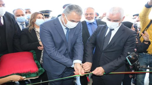 ٱيت الطالب يشرف على افتتاح المركز الصحي القروي أولاد العسال بالقنيطرة
