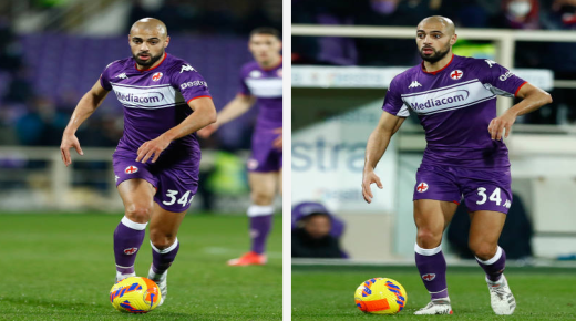 سفيان امرابط ثالث أفضل لاعب في المباراة