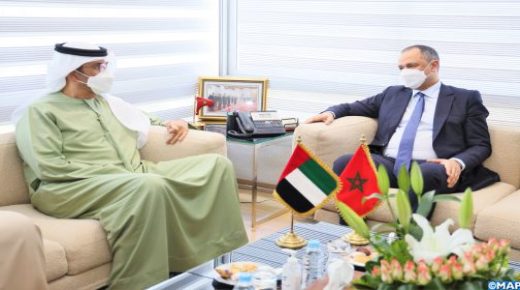 العلاقات بين المغرب والإمارات العربية المتحدة محور لقاء عمل بين وزير الصناعة والتجارة ووزير الصناعة والتكنولوجيات المتقدمة الإماراتي