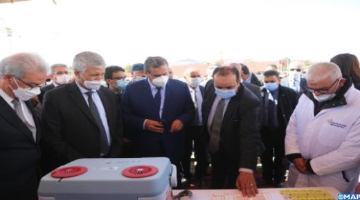 عزيز أخنوش من يعطي الانطلاقة لمشروعين مندمجين للفلاحة التضامنية