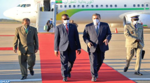 الوزير الأول الموريتاني بالمغرب في زيارة عمل على رأس وفد حكومي هام