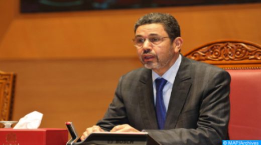 محمد عبد النباوي يجري مباحثات مع وزير العدل بجمهورية العراق