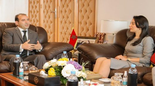 محمد بنعليلو يجري مباحثات مع مفوضة حقوق الإنسان بجمهورية أذربيجان ألييفا سابينا.