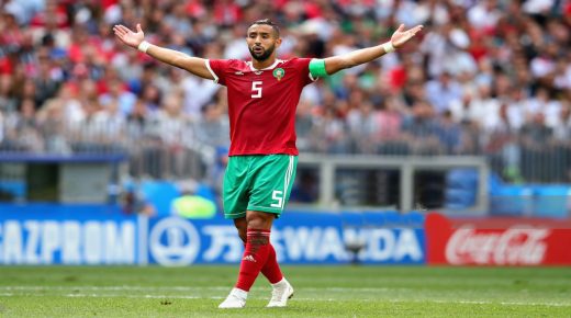 during the 2018 FIFA World Cup Russia group B match between Portugal and Morocco at Luzhniki Stadium on June 20, 2018 in Moscow, Russia.