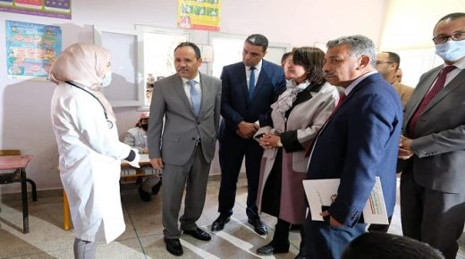 الانطلاقة الرسمية لبرنامج الدعم التربوي المدعم من طرف المبادرة الوطنية للتنمية البشرية بإقليم آسفي