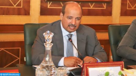 النعم ميارة يجري مباحثات مع رئيس الجمعية الوطنية لجمهورية جيبوتي
