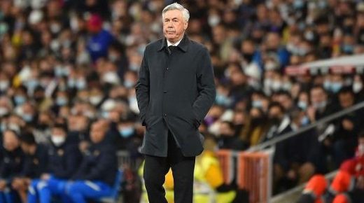 كارلو أنشيلوتي مدرب ريال مدريد مصاب بفيروس كورونا