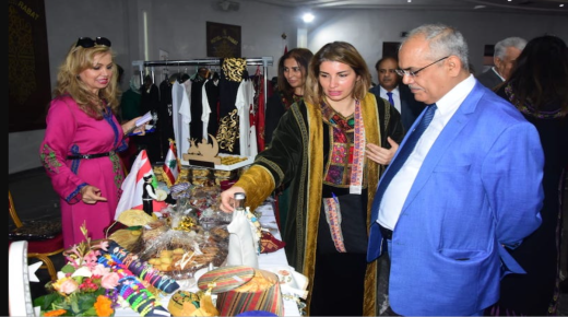 المجموعة العربية لعقيلات السفراء العرب والمنظمات الدولية تنذم بازارا خيريا