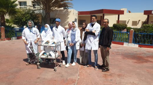 جمعية طلبة المعهد العالي للمهن التمريضية وتقنيات الصحة تنظم ن إفطارا لمرضى المستشفى الجهوي الحسن الثاني بالداخلة