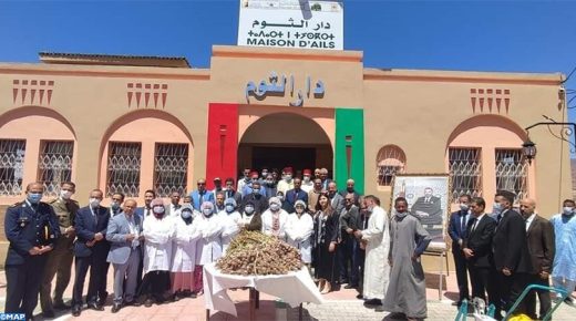 إعطاء الانطلاقة الرسمية لمشروع “دار الثوم” بجماعة أساكي دائرة تالوين بإقليم تارودانت.