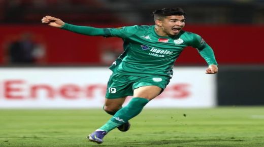 إدارة الزمالك مهتمة بلاعب وسط ميدان الرجاء الرياضي محمد ازريدة.