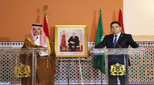 وزير الخارجية السعودي يشيد بجودة العلاقات الأخوية التي تجمع بين المملكة العربية السعودية والمغرب.