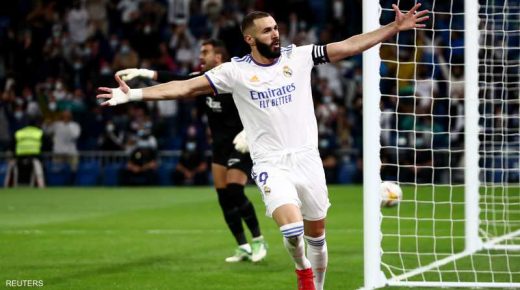 كريم بنزيمة يصبح ثاني أفضل هدافي ريال مدريد عبر التاريخ