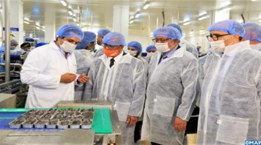 وزير الخارجية بجمهورية سورينام يطلع على جودة البنيات التحتية لتثمين منتجات الصيد البحري بالداخلة.