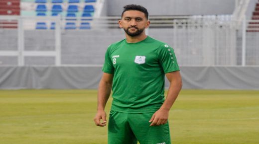 حسام امعنان في أحد الأندية السعودية