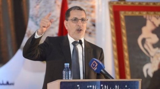 سعد الدين العثماني يتضامن مع الأسر التي لحقها الضرر جراء الحرائق .