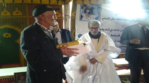 عامل اليوسفية” السبطي” ومدير القرية الرياضية”الرويجل” وراء نجاح حفل تكريمي لاحد الاطر التربوية بالعيون .