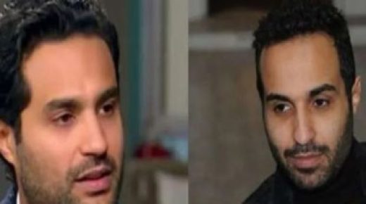 أحمد فهمى وكريم فهمى يشيعان جنازة جدهما لوالدتهما