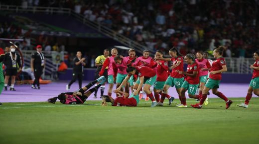 المنتخب الوطني المغربي النسوي يرتقي في ترتيبه العالمي