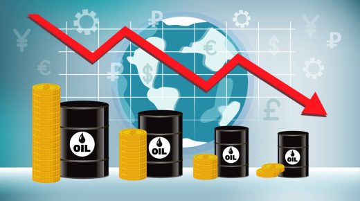 أسعار النفط العالمية تتراجع إلى مستويات غير مسبوقة وهو أدنى انخفاظ منذ 6 أشهر