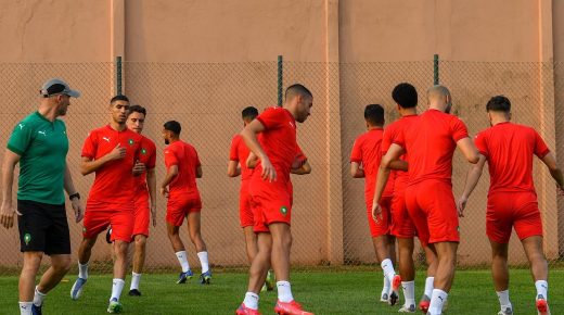 الزلزولي و أمين حارث يبهران تداريب المنتخب المغربي