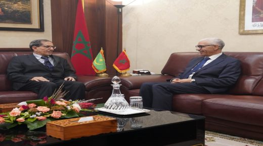 العلمي يستقبل سفير الجمهورية الإسلامية الموريتانية