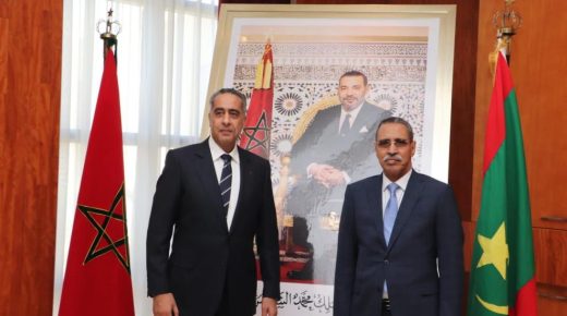 الحموشي يستقبل السيد مسغارو ولد سيدي لغويزي المدير العام للأمن الوطني بالجمهورية الإسلامية الموريتانية