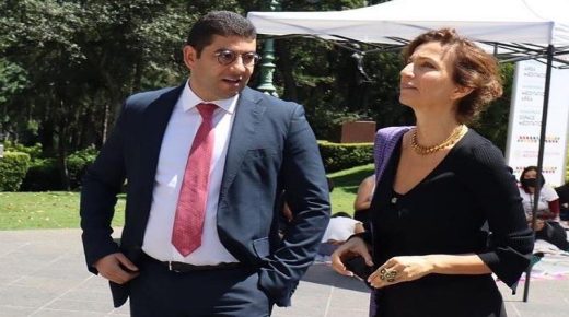 بنسعيد يجري مباحثات مع المديرة العامة لليونيسكو، أودري أزولاي