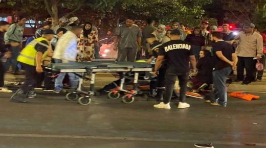 وفاة ثلاثة أشخاص في حادثة سير قرب مستشفى ابن سينا بمدينة الرباط