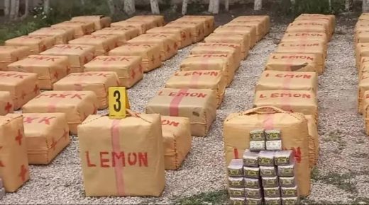 إجهاض محاولة للتهريب الدولي للمخدرات وحجز ما يناهز ثلاثة أطنان و215 كيلوغراما من مخدر الحشيش