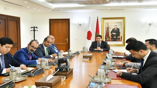 ناصر بوريطة يجري مباحثات مع نظيره الياباني