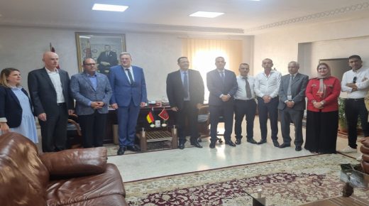 غرفة التجارة والصناعة والخدمات لجهة طنجة-تطوان-الحسيمة في جلسة عمل مع مسؤولي غرفتي التجارة بمنطقتي بريم و بريميرهافن