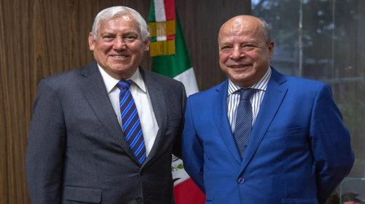 تعزيز التعاون الثنائي في المجال الفلاحي محور مباحثات، بين سفير المملكة بالمكسيك ووزير الفلاحة والتنمية القروية المكسيكي