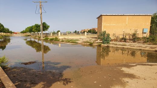 المستنقعات المائية بحي الهناء 3 خطر يهدد الساكنة