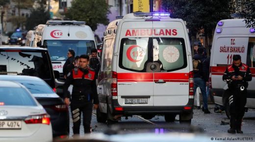 وجود سائحتين مغربيتين ضمن الجرحى ضحايا حادث الانفجار بمدينة إسطنبول.