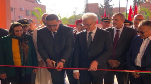 زيارة وتدشين عدد من المشاريع ذات الطابع الاجتماعي والرياضي بمراكش