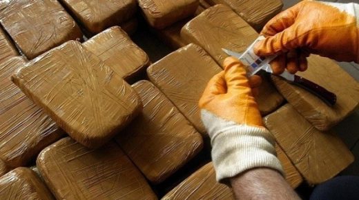 إجهاض عملية تهريب ما يقارب 160 كيلوغرام من مخدر الكيف