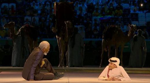 الرسلات المشفرة لافتتاح كاس العالم بقطر