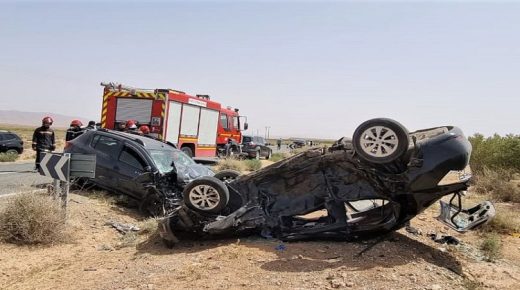مصرع 15 شخصا وإصابة 2290 آخرون بجروح خلال حوادث السير الأسبوع الماضي
