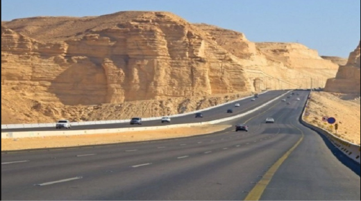 نسبة التقدم الطريق الوطنية رقم 1 بين تيزنيت والداخلة بلغت أزيد من 80%