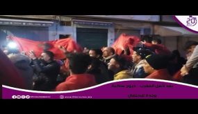 تأهل المغرب للنصف النهائي من كأس العالم يخرج الوجديين للشوارع