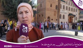 بعد توقيفها عن العمل .. أساتذة التعليم الأولي بوجدة يحتجون
