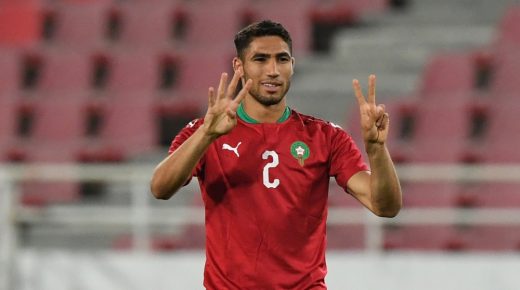 الاتحاد الدولي للتأريخ والاحصاء يختار أشرف حكيمي ضمن التشكيلة المثالية لسنة 2022