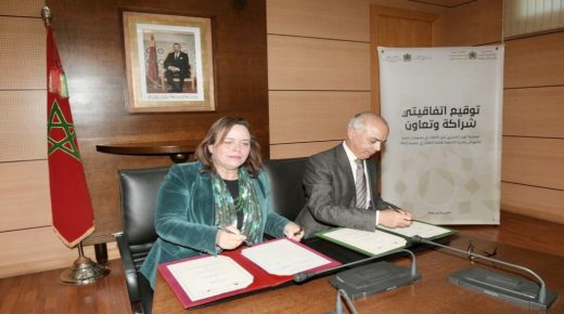 بنموسى و حيار يوقعان اتفاقيتي إطار للشراكة والتعاون تهدفان إلى محاربة الهدر المدرسي