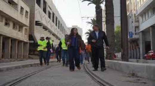 تقدم أوراش إنجاز الخطين الثالث والرابع للطرامواي على مستوى وسط مدينة الدار البيضاء